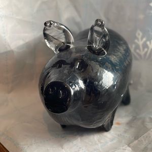 Glass pig!